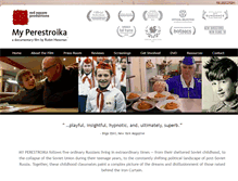 Tablet Screenshot of myperestroika.com